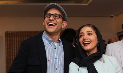 مینا ساداتی و بابک حمیدیان  به جشن دلتنگی پیوستند | عکس