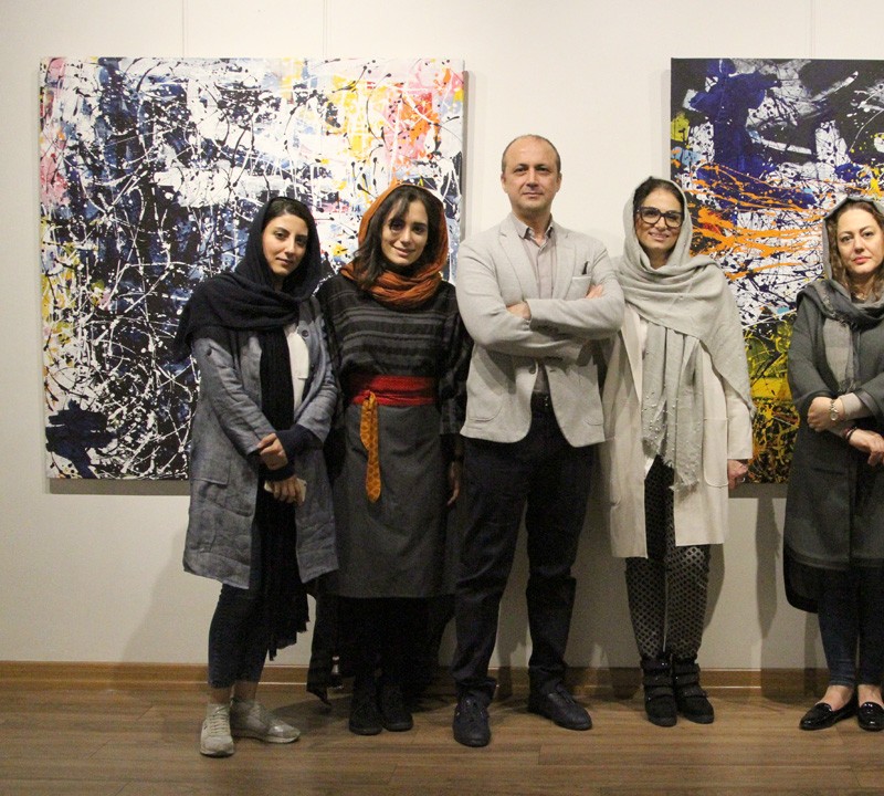 نمایشگاه نقاشی گروهى «سایه‌های بی‌سایه» در گالری «آس» تهران به اتمام رسید | عکس