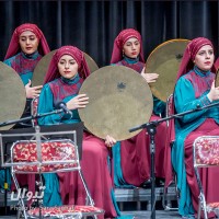 کنسرت دف نوازان نوای شورانگیز به همراهی گروه همنوازان سایه | گزارش تصویری تیوال از کنسرت گروه دف‌نوازان شورانگیز، سری دوم/ عکاس: سارا ثقفی | عکس