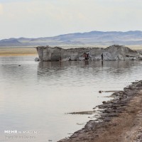 احیای دریاچه حوض سلطان | عکس