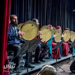 کنسرت دف نوازان نوای شورانگیز به همراهی گروه همنوازان سایه | عکس