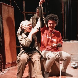 نمایش مراسم قطع دست در اسپوکن | عکس