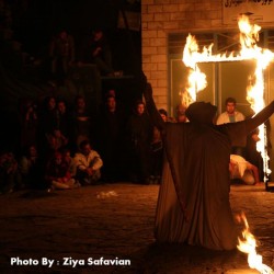 نمایش نهمین جشنواره بین المللی تیاتر خیابانی مریوان | عکس