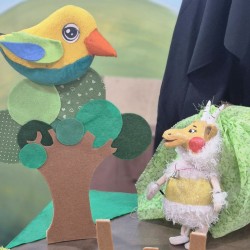 کارگاه اجرای نمایش عروسکی همراه بازی | عکس