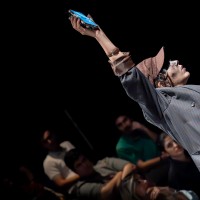 نمایش شب | نخستین اجرای نمایش «شب» در تماشاخانه ایرانشهر روی صحنه رفت | عکس