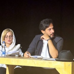 نمایشنامه‌خوانی هدا گابلر | عکس