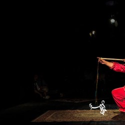 نمایش شب شکار | عکس