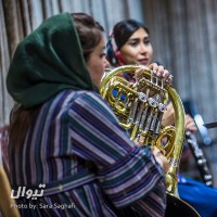 کنسرت سازهای بادی چوبی و برنجی | گزارش تصویری تیوال از تمرین کنسرت سازهای بادی چوبی و برنجی، سری دوم / عکاس:‌ سارا ثقفی | عکس