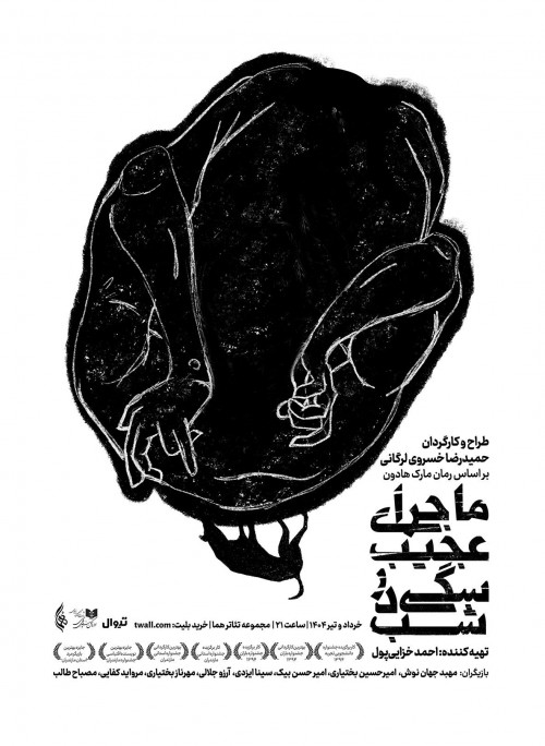 عکس نمایش ماجرای عجیب سگی در شب