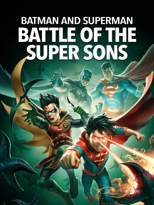 عکس انیمیشن بتمن و سوپرمن: نبرد پسران شگفت انگیز