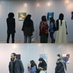 نمایشگاه دیوانه میمانیم | عکس