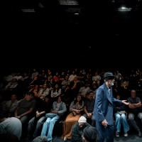 نمایش شب | نخستین اجرای نمایش «شب» در تماشاخانه ایرانشهر روی صحنه رفت | عکس