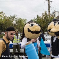 نمایش نهمین جشنواره بین المللی تیاتر خیابانی مریوان | گزارش تصویری تیوال از افتتاحیه نهمین جشنواره بین المللی تئاتر خیابانی مریوان / عکاس: سید ضیاالدین صفویان | عکس