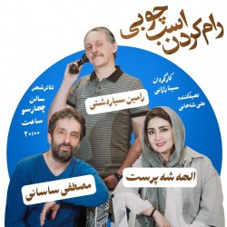 نمایش رام کردن اسب چوبی | عکس