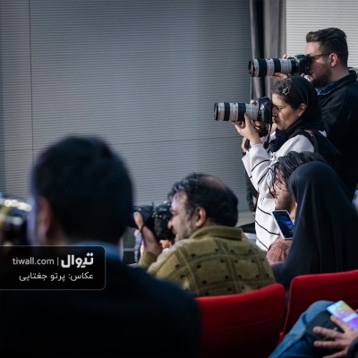گزارش تصویری تیوال از نشست خبری فیلم قایق سواری در تهران / عکاس: پرتو جغتایی | عکس
