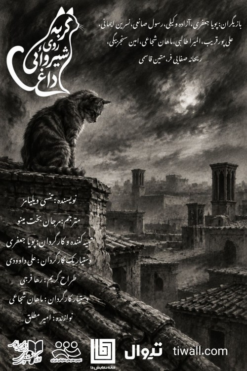 عکس نمایشنامه‌خوانی گربه روی شیروانی داغ