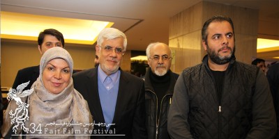 فیلم نفس | عارف به تماشای «نفس» نشست/جشنواره سی و چهارم فارغ از مسائل سیاسی است | عکس
