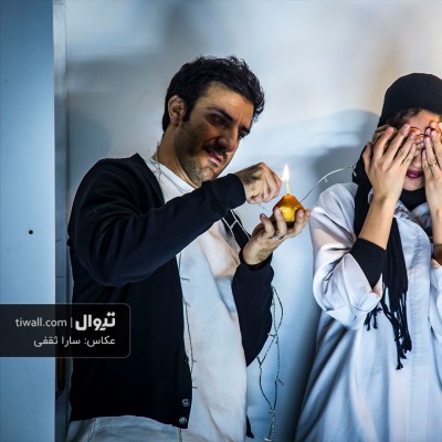 گزارش تصویری تیوال از نمایش به علت ضیق مکان / عکاس: سارا ثقفی | عکس