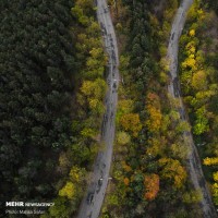  جاده های پاییزی جنگل های هیرکانی | عکس