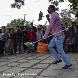 نمایش نهمین جشنواره بین المللی تیاتر خیابانی مریوان | عکس