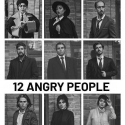 نمایشنامه‌خوانی دوازده فرد خشمگین | عکس