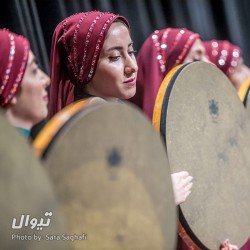 کنسرت دف نوازان نوای شورانگیز به همراهی گروه همنوازان سایه | عکس