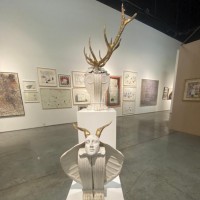فریدون آو در دو قاب و دو نمایشگاه هم زمان در دبی | عکس