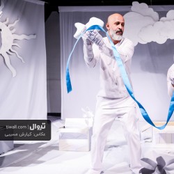 نمایش مدرسه‌ای در آسمان | عکس