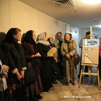 نمایش پرواز شماره ۷۴۵ | مرضیه برومند نمایش «پرواز شماره ۷۴۵» را افتتاح کرد | عکس