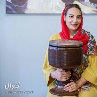 کنسرت گروه راستان (ویژه بانوان) | گزارش تصویری تیوال از تمرین گروه راستان / عکاس: سارا ثقفی | مریم ملا، نوازنده تنبک