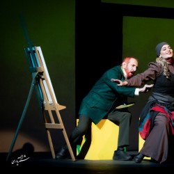 نمایش باد زرد ونگوگ | عکس