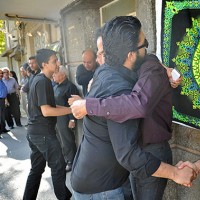 حامد بهداد به سوگ پدرش نشست  | عکس