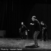 نمایش طلسم صبحگل | گزارش تصویری تیوال از تمرین نمایش طلسم صبحگل در جشنواره تئاتر فجر ۹۲ / عکاس: حانیه زاهد  | عکس