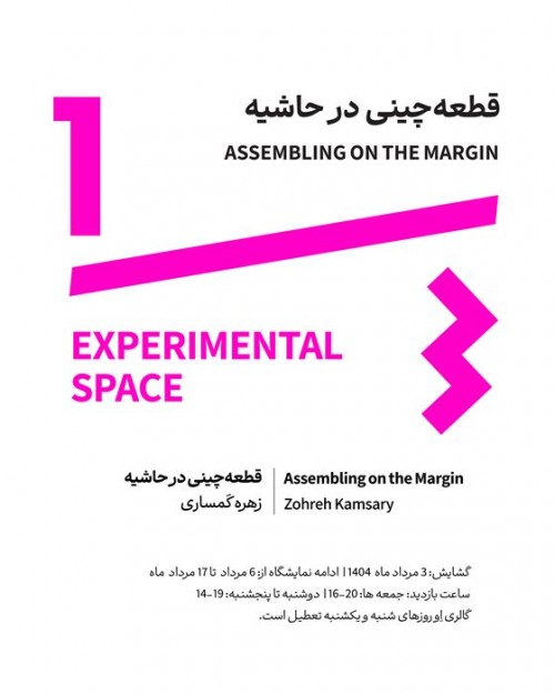 عکس نمایشگاه قطعه‌چینی در حاشیه