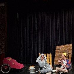 نمایش هپل تنبل و خروس قهرمان | عکس