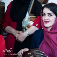 کنسرت گروه راستان | گزارش تصویری تیوال از تمرین گروه راستان / عکاس: سارا ثقفی | سمیه آبکار ، نوازنده سنتور ، گروه راستان