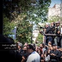 گزارش تصویری تیوال از مراسم تشییع پیکر زنده یاد اکبر عبدی / عکاس: سارا ثقفی | عکس