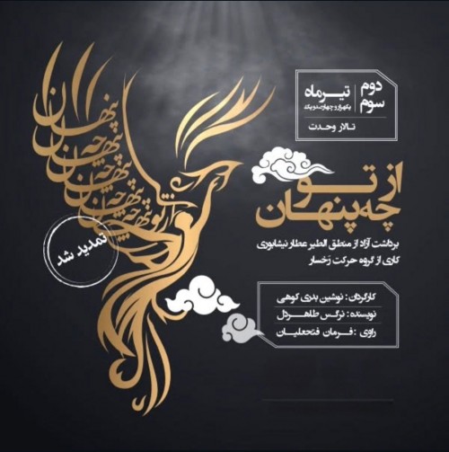 عکس کنسرت-نمایش از تو چه پنهان