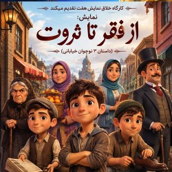 نمایش از فقر تا ثروت | عکس