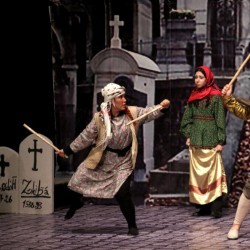 نمایش شب نشینی با مولیر | عکس