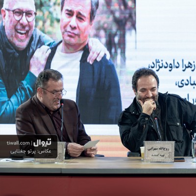 گزارش تصویری تیوال از نشست خبری فیلم قایق سواری در تهران / عکاس: پرتو جغتایی | عکس