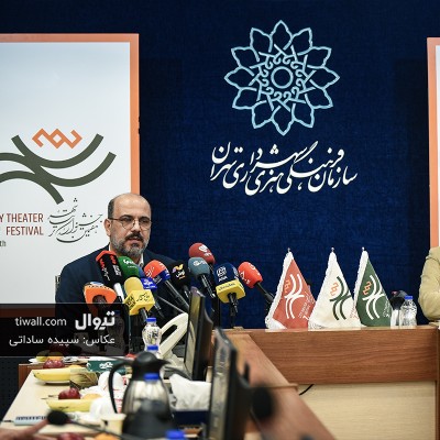 گزارش تصویری تیوال از نشست رسانه‌ای هفتمین جشنواره تئاتر «شهر» / عکاس: سپیده ساداتی | عکس