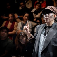 نمایش شب | نخستین اجرای نمایش «شب» در تماشاخانه ایرانشهر روی صحنه رفت | عکس