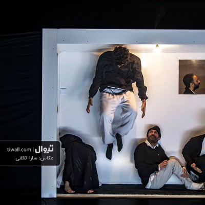 گزارش تصویری تیوال از نمایش به علت ضیق مکان / عکاس: سارا ثقفی | عکس