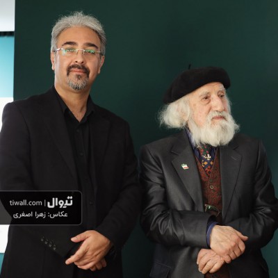 گزارش تصویری تیوال از افتتاحیه نمایشگاه مروری بر آثار استاد حسین محجوبی / عکاس: زهرا اصغری | عکس