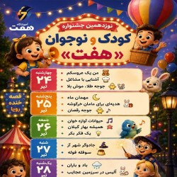 جشنواره نوزدهمین جشنواره کودک ونوجوان هفت رشت | عکس