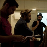 گزارش تصویری از پشت صحنه فیلم جدید رضا عطاران 