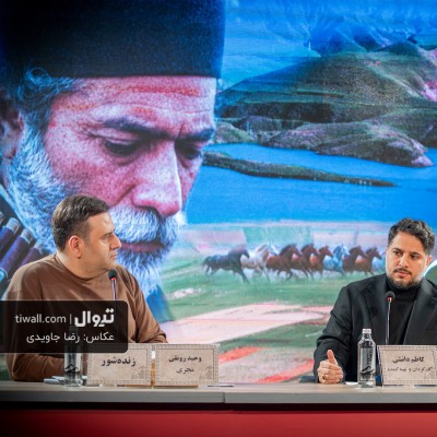 گزارش تصویری تیوال از نشست خبری فیلم زنده‌شور / عکاس: رضا جاویدی | عکس