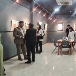 نمایشگاه زرنگار مهر | عکس