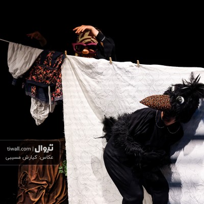 گزارش تصویری تیوال از نمایش کلاغ پر / عکاس: کیارش مسیبی | عکس